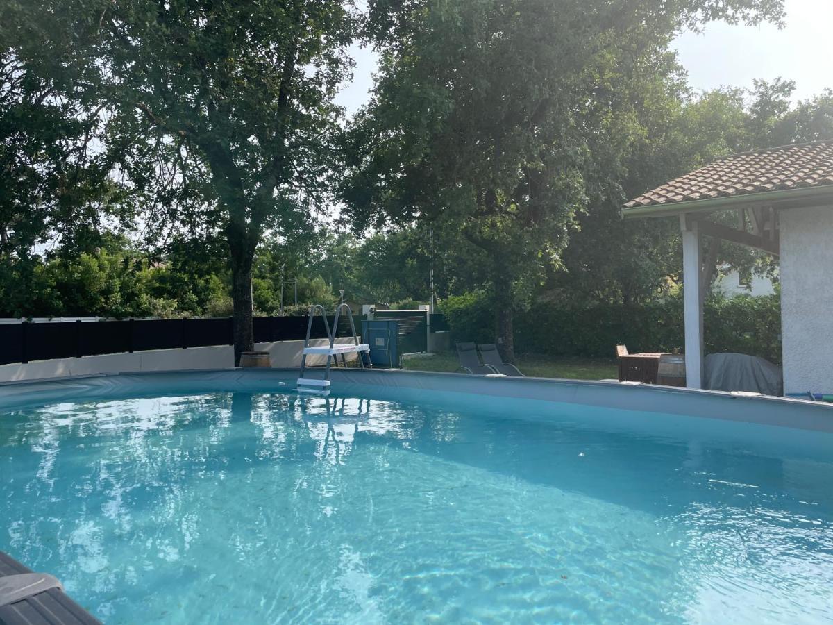 Villa Au Calme Avec Piscine, Grand Jardin Et Studio Independant Andernos-les-Bains Eksteriør bilde